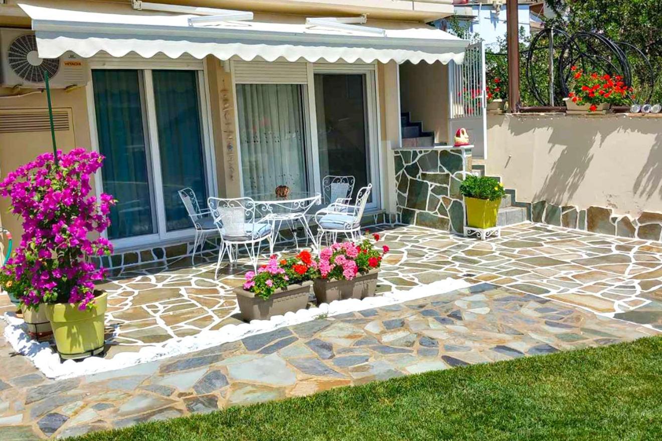 Maria'S Garden House Appartement Flogita Buitenkant foto